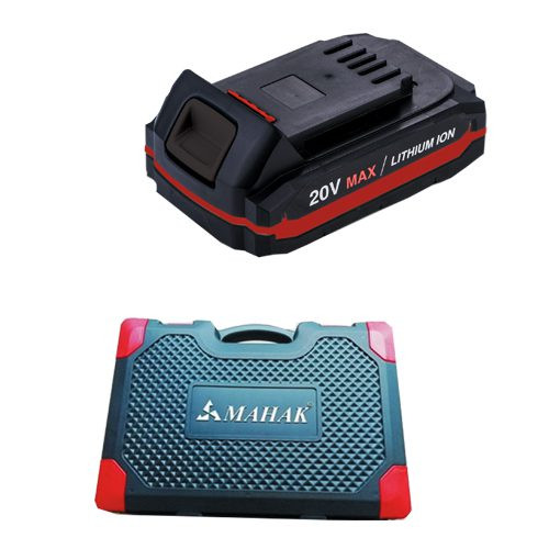دریل شارژی 20 ولت چکشی براش لس محک با کیف BCD-2010 LI