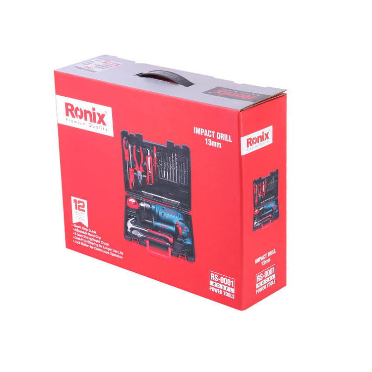 کیت دریل چکشی رونیکس 750 وات 29 پارچه مدل RS-0008