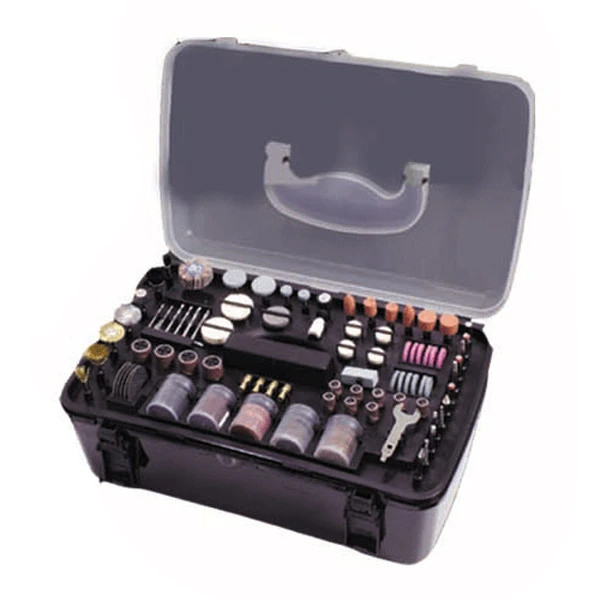 دستگاه فرز انگشتی 170 وات به همراه کیت ابزار استند و خرطومی مدل MDG-170 Kit محک