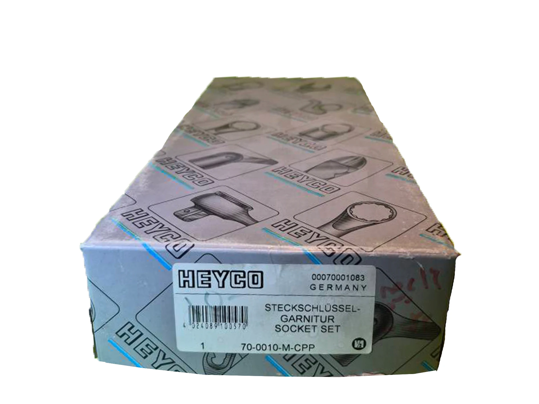 جعبه بکس HEYCO آلمان درایو ۱/۲ اینچ ساخت آلمان غربی (W-GERMANY) هیکو