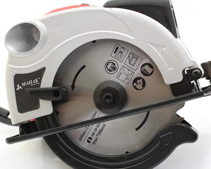 اره گرد بر 185 میلیمتر 1500 وات لیزری محک CS-185 L