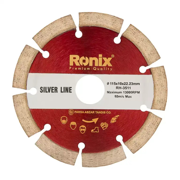 تیغ گرانیت بر 11.5 SilverLine مدل RH-۳۵۱۱ رونیکس