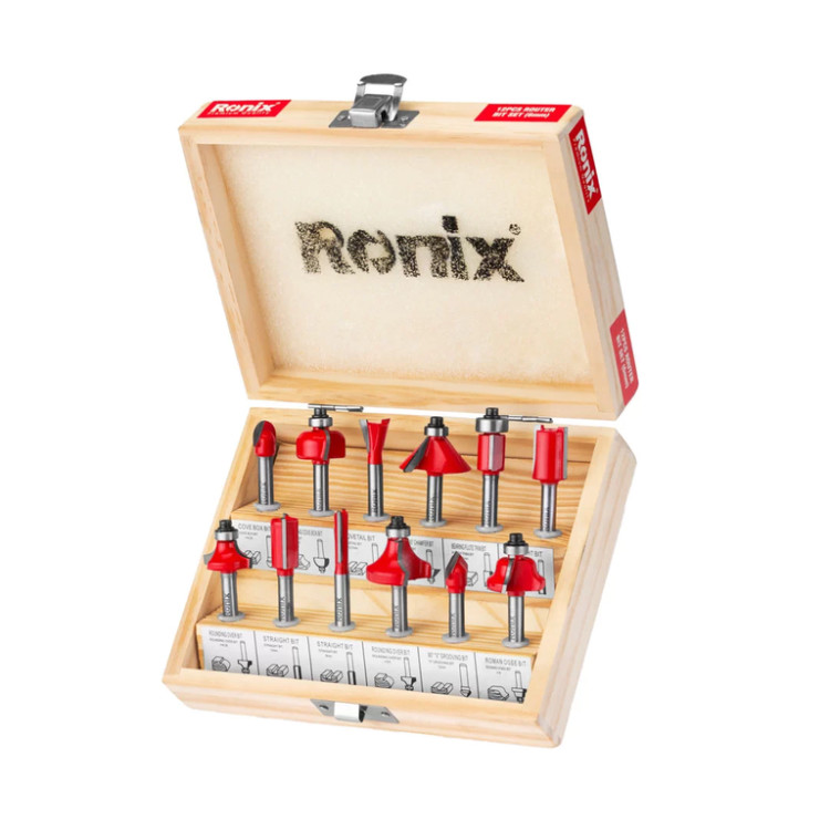 سری 12 عددی تیغ اورفرز مدل RH-5341 رونیکس