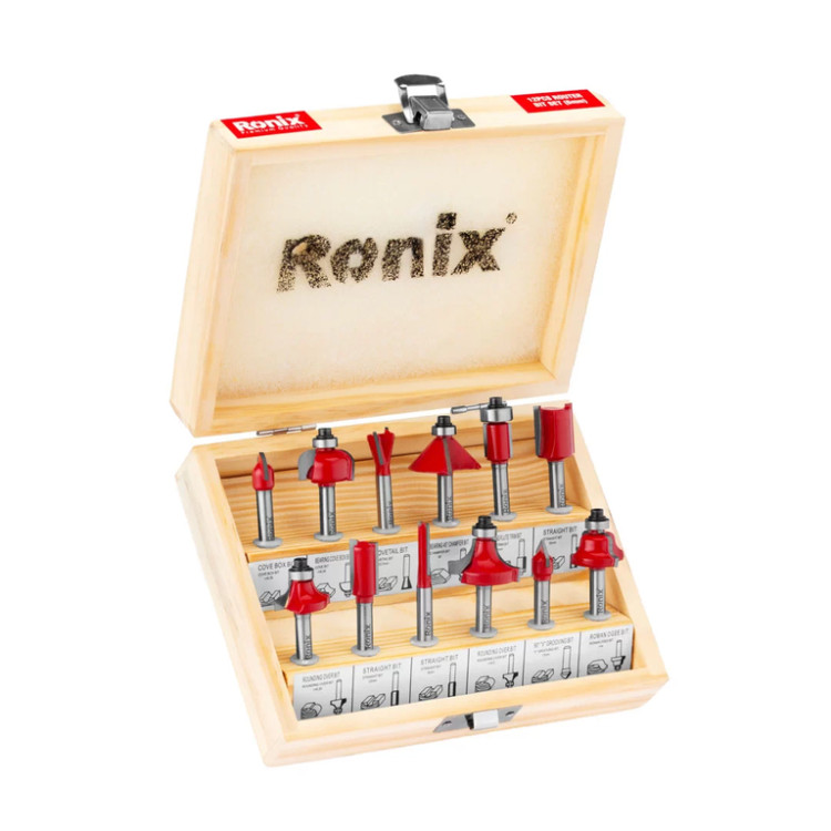 سری 12 عددی تیغ اورفرز مدل RH-5341 رونیکس