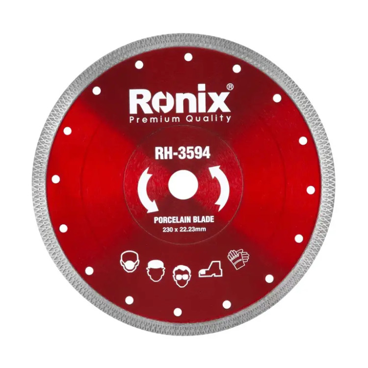 صفحه برش پرسلان بر 230 میلیمتری مدل RH-3594 رونیکس