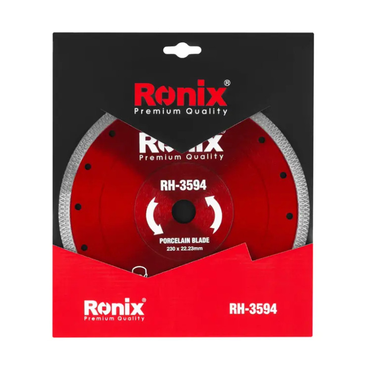 صفحه برش پرسلان بر 230 میلیمتری مدل RH-3594 رونیکس