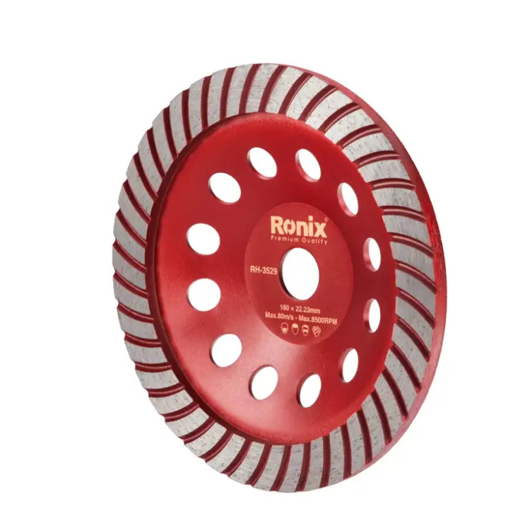 ساب گرانیت بر کاسه ای 180 میلی متری توربو مدل RH-3529 رونیکس