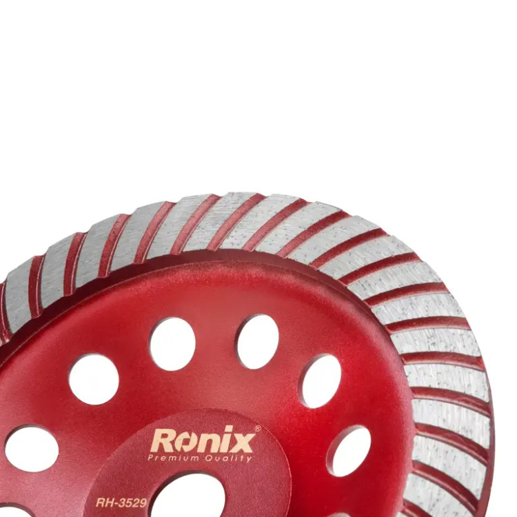ساب گرانیت بر کاسه ای 180 میلی متری توربو مدل RH-3529 رونیکس