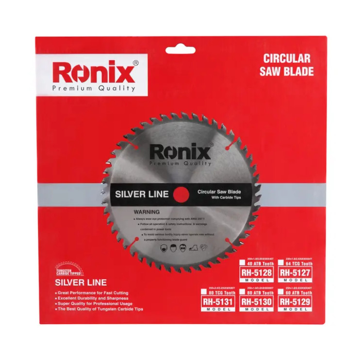 silver line 250×80 اره الماسه ساده مدل RH-5130 رونیکس